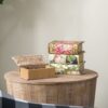 Book Boxes With Birds, Flowers, And Handwriting Design (Set of 4) - Multi - Image 18