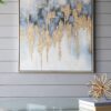 Modern Oil Painting, Square Framed Wall Art For Living Room Dining Room Office - Multicolor - Image 14