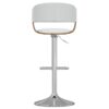 Lowell - Adjustable Swivel Bar Stool - White - Image 5