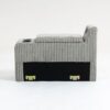 Modular Sofa Coffee Table Module With Storage Function, Cupholders, USB Ports For Living Room Apartment - Gray - Image 4