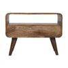Mini ed Curved Media Unit - Brown - Image 4