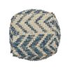 Alina - Wool And Cotton Pouf - Natural - Image 5