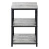 Accent Table, Side Contemporary And Modern - Gray - Image 4