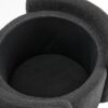 Cozy Boucle Storage Ottoman: Stylish Comfort With Hidden Storage - Gray - Image 8