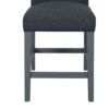 Ariya - Bar Stools (Set of 2) - Dark Gray - Image 3