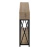 Accent Table, Console, Entryway, Narrow, Sofa, Living Room, Bedroom, Contemporary, Modern - Taupe - Image 4