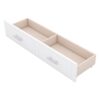 Full Size Murphy Bed With Shelves, Drawers And USB Ports - White - Image 9