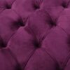 Modern Glam Ottoman Velvet - Fuchsia - Image 11