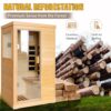Infrared Sauna Room Single Room - Natural - Image 3