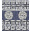 Sunshine - 2'7" X 7'3" Indoor, Outdoor Area Rug - Blue - Image 2