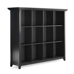 Acadian - 12 Cube Storage - Black