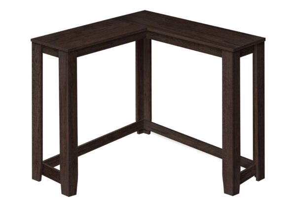 Corner Accent Console Table For Entryway, Contemporary & Modern - Espresso