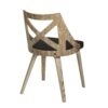 Charlotte - Farmhouse Chair (Set of 2) - White Washed / Charcoal - Image 4