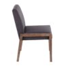 Carmen - Contemporary Chair (Set of 2) - White Washed / Gray - Image 3