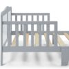 Birdie - Toddler Bed - Light Gray/White - Image 5