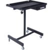 Adjustable Tear Down Work Table With Drawer For Garages, Repair Shops, And Diy, Portable, (4) 2.5" Swivel Casters, 220 Pound Capacity, Rubber Corners, Heavy Duty Steel - Black - Image 10