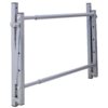 Wall-Mounted Folding Tire Storage, 30.5 To 50.5" Wide, Supports 300 Pounds - Silver - Image 9