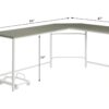 Bambina - Computer Desk - Gray / White - Image 7