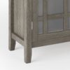 Bedford - Medium Storage Cabinet - Farmhouse Gray - Image 6