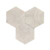 Hexagon Snow Mountain Ol Textured Marble Tiles For Wall Decoration Stone (Set of 12) - White / Natural - Image 4