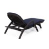 Mikael - Outdoor Chaise Lounge With Cushion - Dark Brown - Image 12