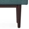 Scott - Small Ottoman Bench - Smoky Teal - Image 6
