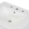 Bathroom Vanity Combo With Ceramic Sink, Luxurious Space-Saving Vanity, 2 Soft-Close Doors - Gold / White - Image 24