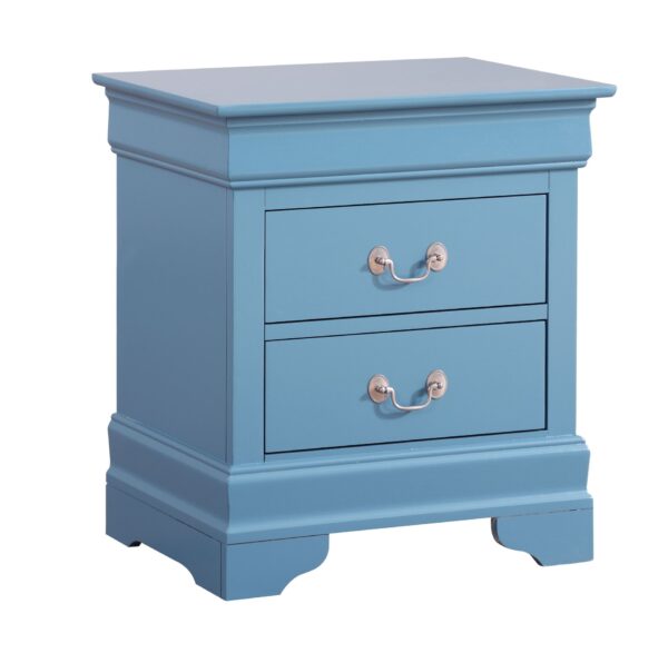 Louis Phillipe - Nightstand - Teal