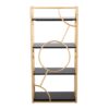Constellation - Contemporary Bookcase - Gold / Black - Image 4