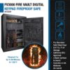 19.97 Cubic Ft Tall Fireproof Safe Vault - Black - Image 9