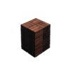 Acacia Wood Interlocking Deck Tiles Checker Pattern, 10 Piece Square Acacia Hardwood Outdoor Flooring For Patio, Bancony, Pool Side - Brown - Image 50