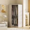 Polygon - Corner Wardrobe - Natural - Image 16