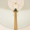 Celestial - Modern Floor Lamp With Accent Table With Large Shade - Gold / White - Image 4