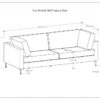 Ava - Mid Century Sofa - Gray - Image 15