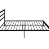 Queen Metal Bed Frame With Headboard - Black - Image 6