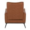 Casper - Industrial Lounger - Black / Camel - Image 4
