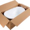 55.12" x 31.1" Acrylic Freestanding Bathtub, Contemporary Soaking Tub With Chrome Overflow And Drain I Cupc Certified For Quality Assurance, 22A02-55 - Glossy White - Image 8