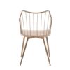 Winston - Farmhouse Chair - Antique Copper / White Washed - Image 4