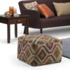 Johanna - Square Pouf - Multicolor - Image 5