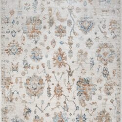 Noble - 2' X 3' Polyester Area Rug - Ivory