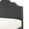 Kopa - King Upholstered Bed - Gray - Image 3