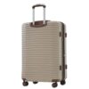 4 Piece Luggage Set Suitcase Set, Abs Hard Shell Lightweight Expandable Travel Luggage With 4 Packing Cubes, Tsa Lock, Spinner Wheels (16 / 20 / 24 / 28) - Khaki - Image 11