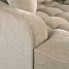Modern Chaise Lounge Sofa Bed Upholstered Sofa Couch With Tufted Seat And Detachable Pillows For Living Room - Champagne - Image 20