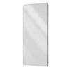 Aluminum Floor Mirror Full Length Mirrors Leaning Rounded Corner Rimless Standing Large Mirror Bedroom - Black / Silver - Image 9