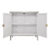 2 Door Cabinet, Suitable For Bedroom - Light Gray - Image 6