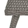 Honolulu - Modern 4 Pieces Wicker Seating Set - Gray - Image 12