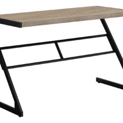 Computer Desk For Home Office, Laptop, Contemporary & Modern - Taupe