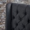 Contemporary Dining Chair (Set of 2) With Tufted Design - Charcoal - Image 5