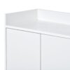 Modern Sideboard Elegant Buffet Cabinet With Large Storage Space For Dining Room, Entryway - White - Image 9