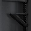 Wall Gun Safe, Gun Safes For Home, Gun Safes & Cabinets, Wall Safes Between The Studs, Quick Access Rifle Safe With Removable Shelf And Digital Keypad - Black - Image 18